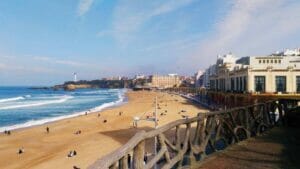 Mare e spiagge a Biarritz