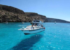 Lampedusa, il bellissimo mare dell'isola