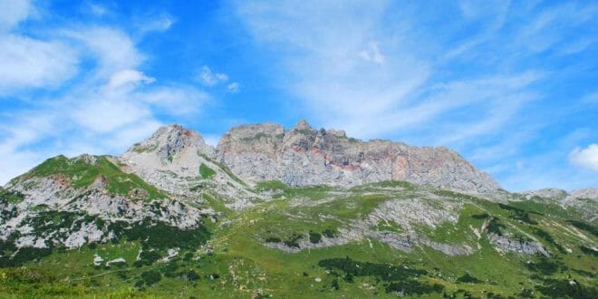 Vorarlberg in estate, prati e monti